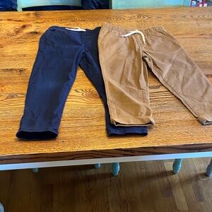 Old Navy Kids Jogger Pants in Navy and Brown